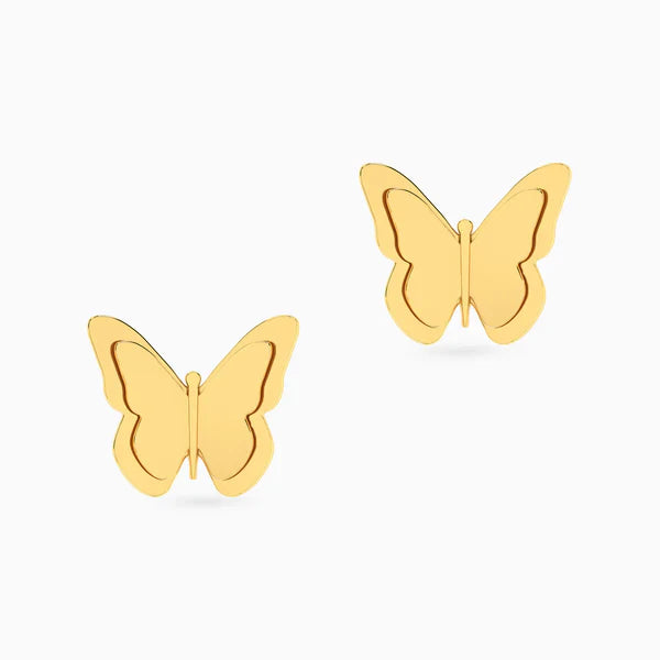 Butterfly Classic Stud Earrings For Girls and Women - Ronak e Mehfil