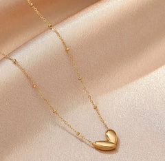 Chunky Heart Necklace - Ronak e Mehfil