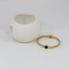 Black Stone Bracelet - Ronak e Mehfil