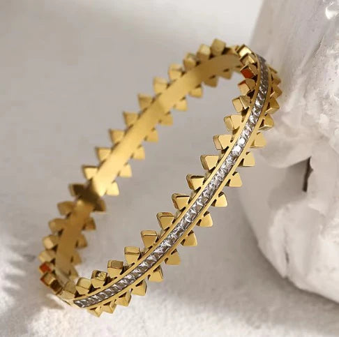 Charm Geometric Bangle - Ronak e Mehfil