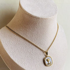 Alla Rose Dainty Necklace - Ronak e Mehfil