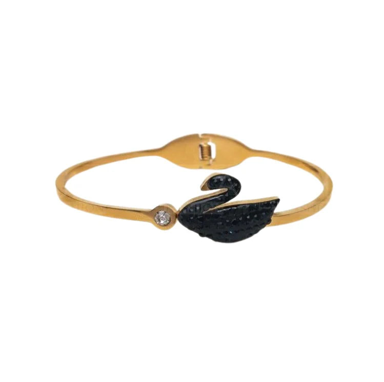 Single Swan Bracelet (Gold) - Ronak e Mehfil