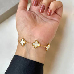 White Clover Bracelet - Ronak e Mehfil