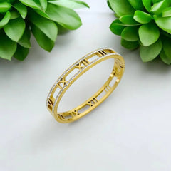 Roman Rhinestone Bangle - Ronak e Mehfil