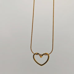 Heart Stainless Steel 316L Necklace - Ronak e Mehfil