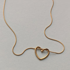 Heart Stainless Steel 316L Necklace - Ronak e Mehfil