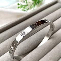 Silver Cartier Bracelet - Ronak e Mehfil