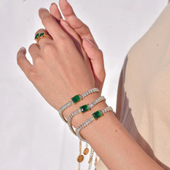 Emerald Bracelet - Ronak e Mehfil