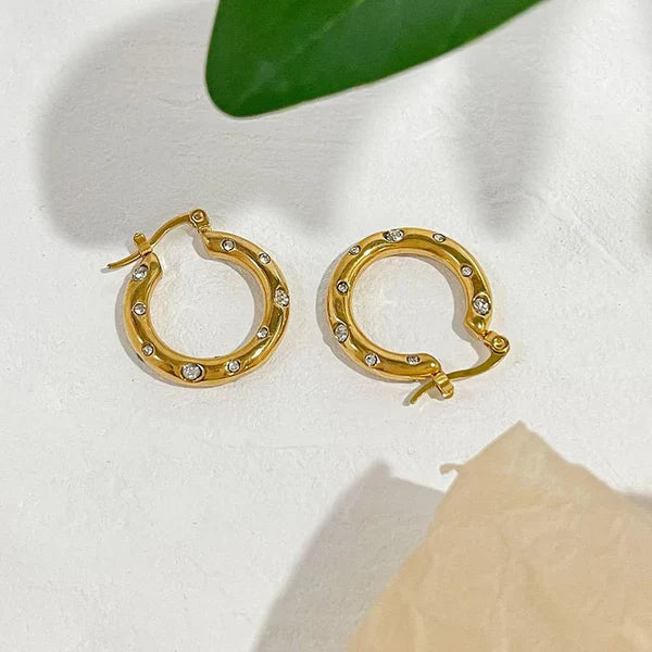 Pearl Studded Earrings - Ronak e Mehfil