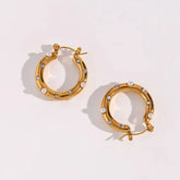 Pearl Studded Earrings - Ronak e Mehfil