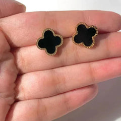 Four Leaf Clover earrings - Ronak e Mehfil