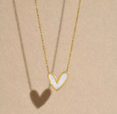 Love Heart Pendant Necklace - Ronak e Mehfil