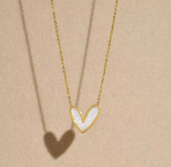 Love Heart Pendant Necklace - Ronak e Mehfil