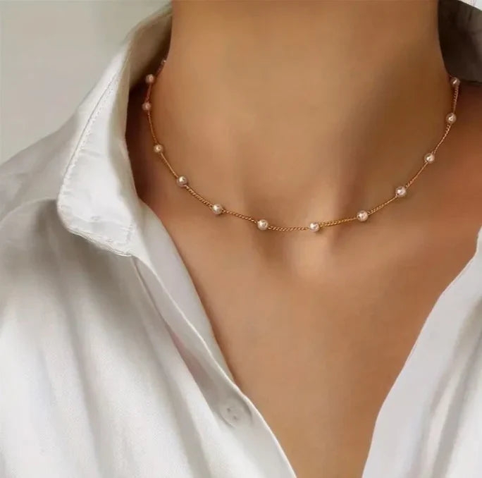 Meeran Pearl Necklace - Ronak e Mehfil