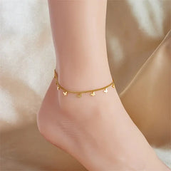 Golden Flutter Anklet - Ronak e Mehfil