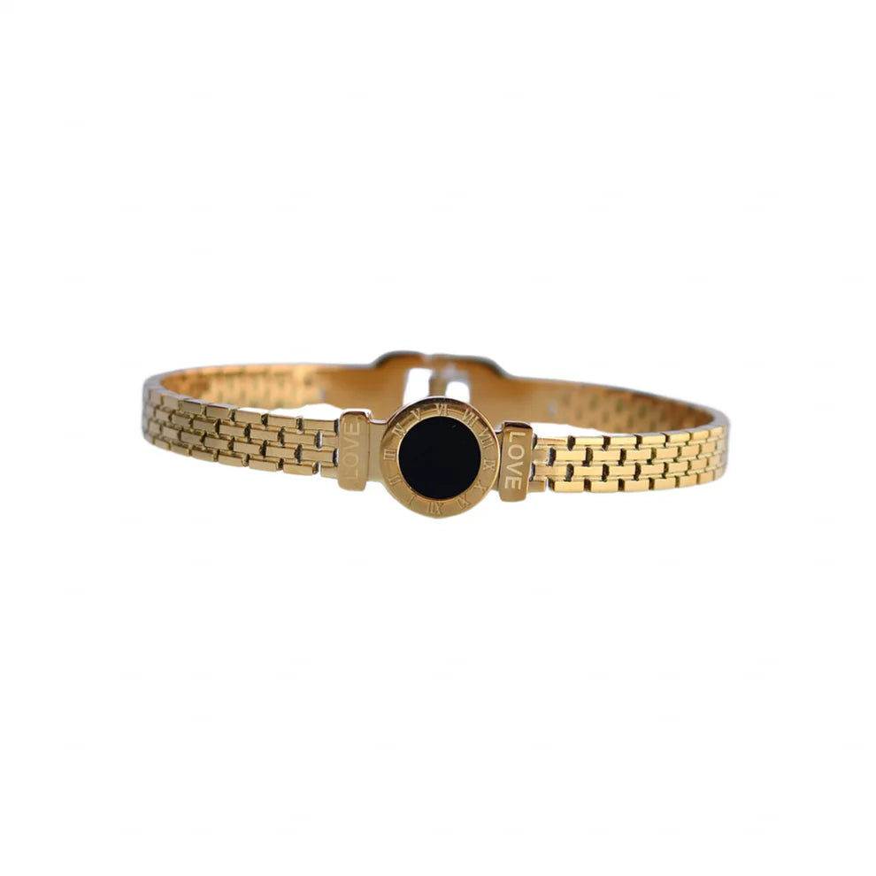 Black Stone Bracelet - Ronak e Mehfil