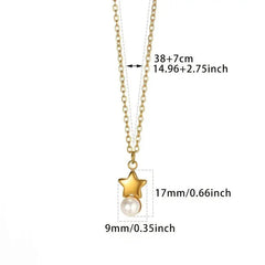 Star Pendant Necklace - Ronak e Mehfil