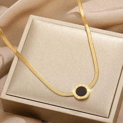 Black Moon Star Necklace - Ronak e Mehfil