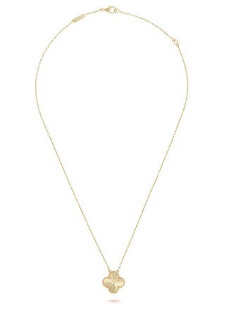 Golden Vancleef Necklace - Ronak e Mehfil