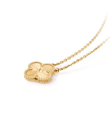 Golden Vancleef Necklace - Ronak e Mehfil