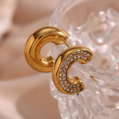 Glint Mini CZ Hoop - Ronak e Mehfil