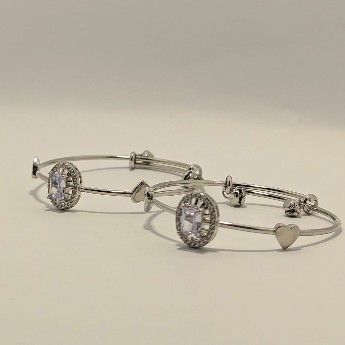 Zircon Gold Plated Pair Bracelets - Ronak e Mehfil